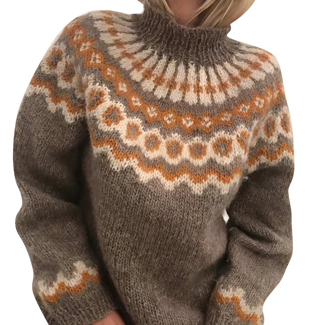 Arllene - Angenehmer und komfortabler Rollkragenpullover