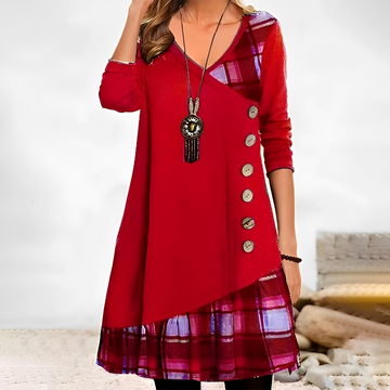 Shawnee - Modisches und gemütliches Langarm-Minikleid