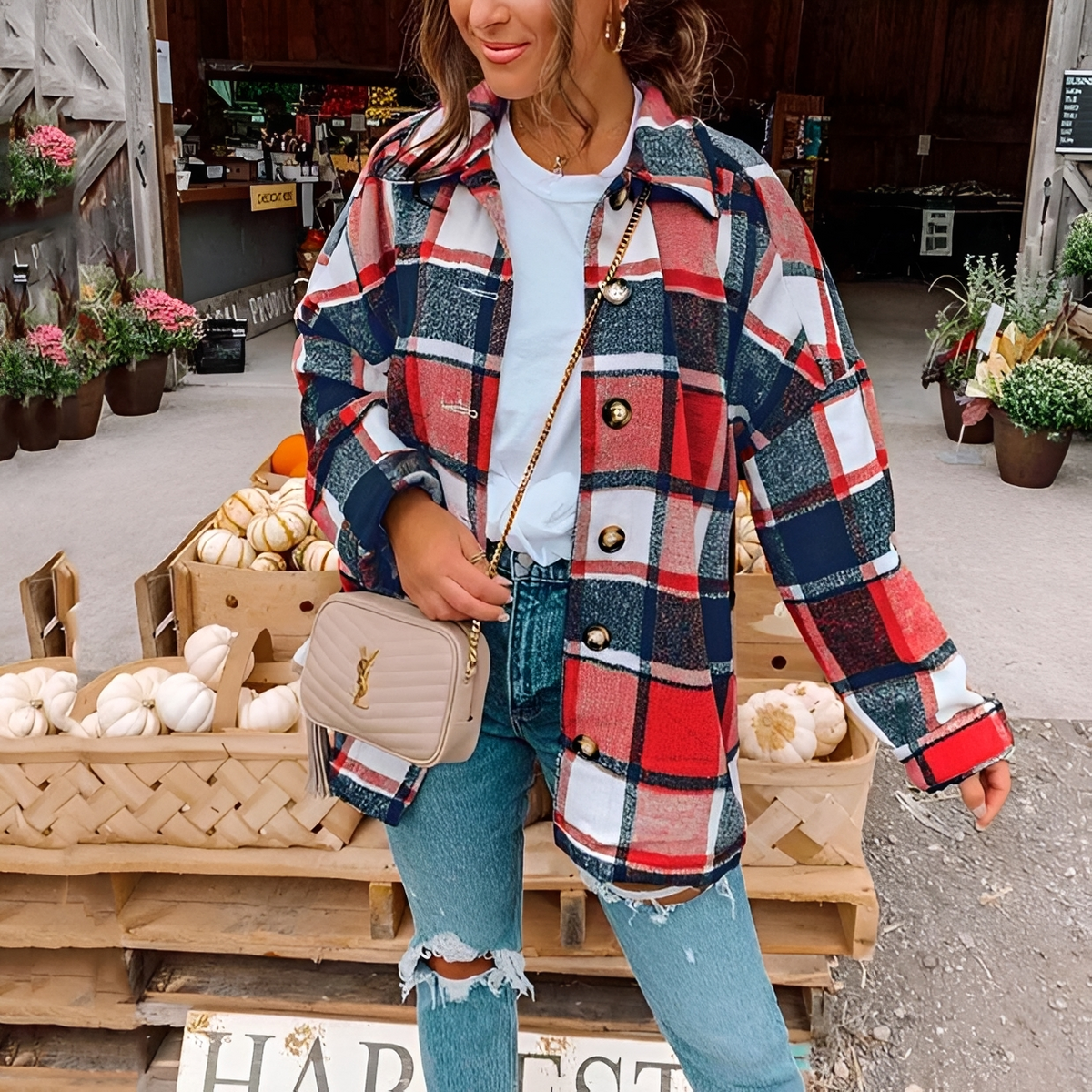 Anna - Stilvolles und gemütliches Oversize-Hemd