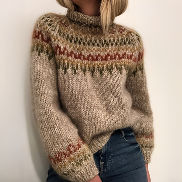 Arllene - Angenehmer und komfortabler Rollkragenpullover