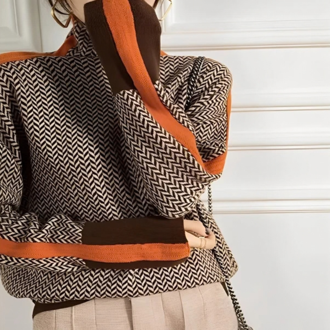Anita - Bequemer und gemütlicher Rollkragenpullover