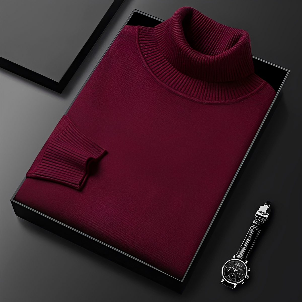 Patrick - Eleganter und bequemer Rollkragenpullover