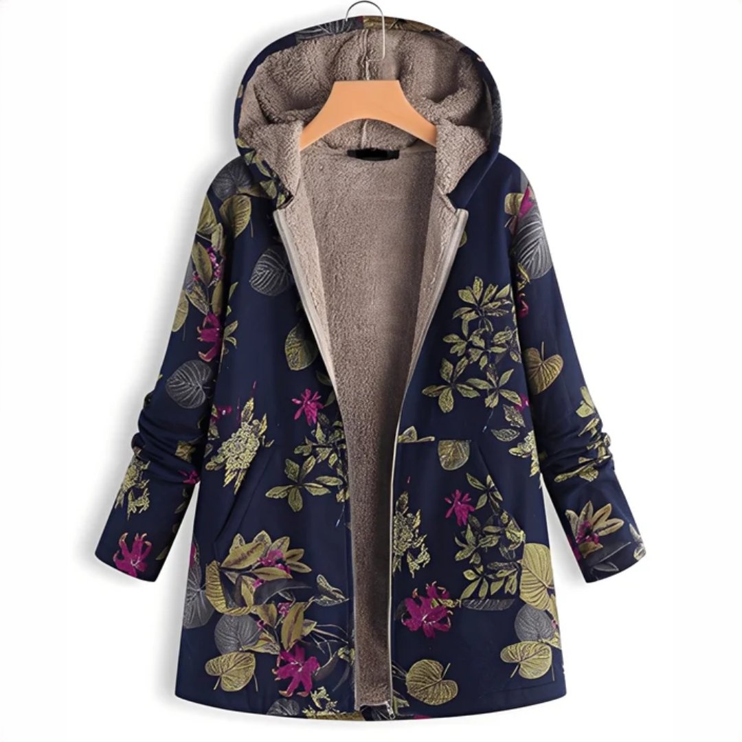 Jaslene - Klassische und komfortable Jacke mit Kapuze