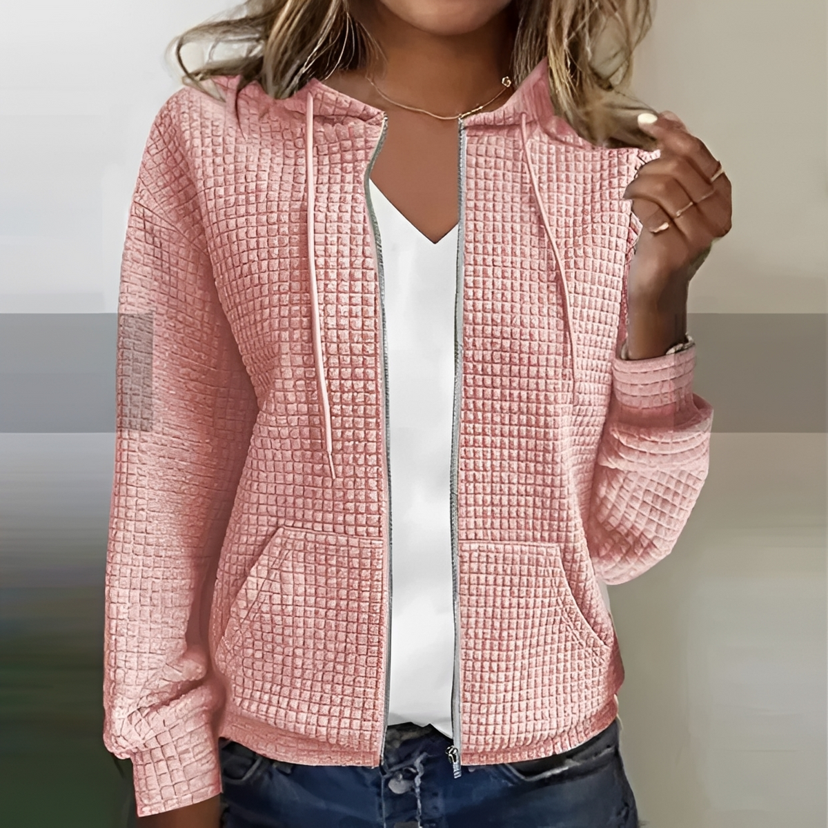 Kristel - Elegante Jacke mit Reißverschluss