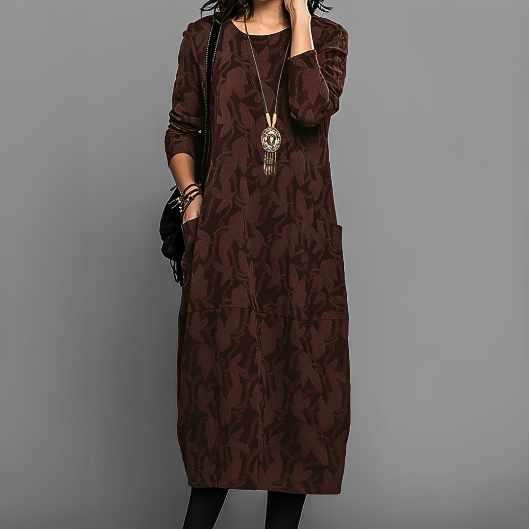 Alisha - Elegantes und modisches Langarmkleid
