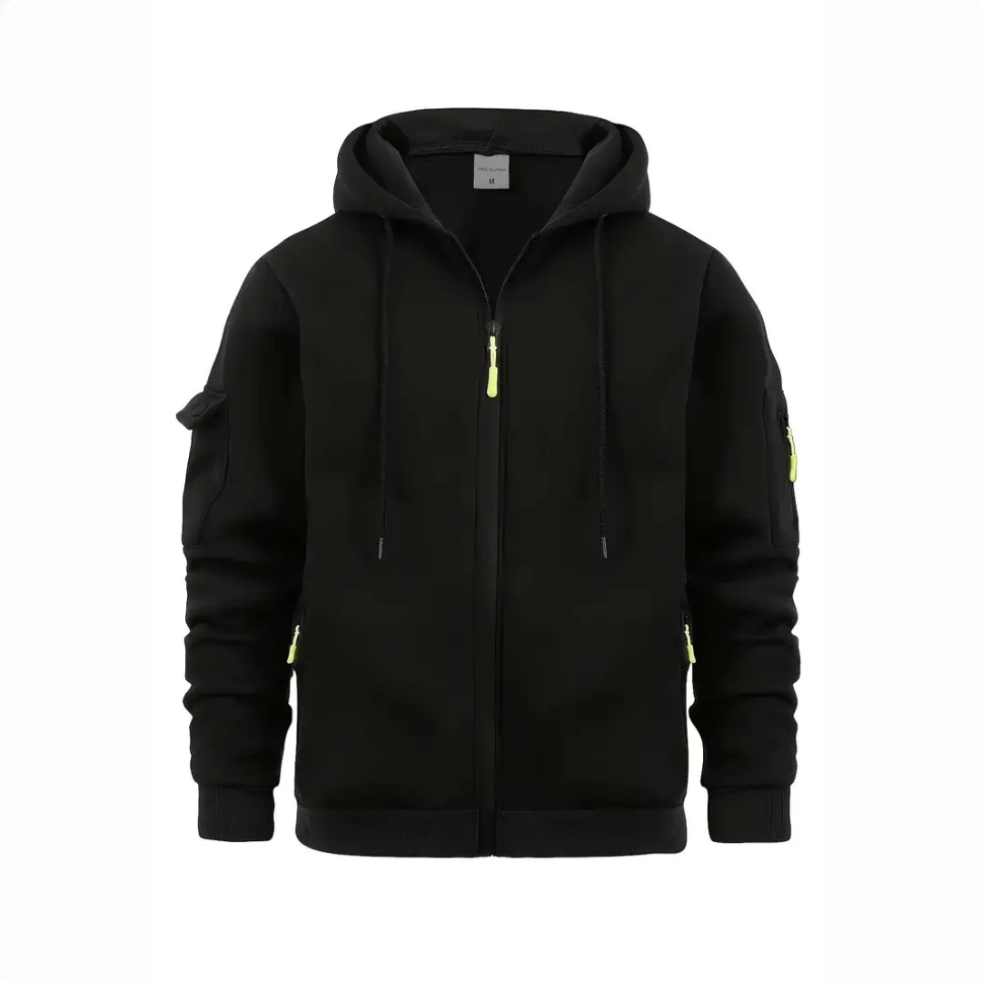 Ralph - Gemütlicher Hoodie mit Reißverschluss