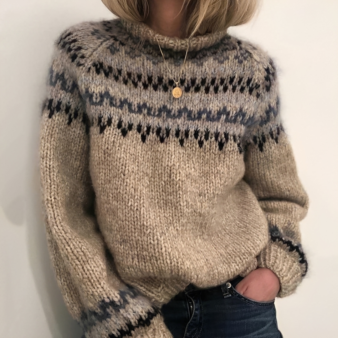 Arllene - Angenehmer und komfortabler Rollkragenpullover