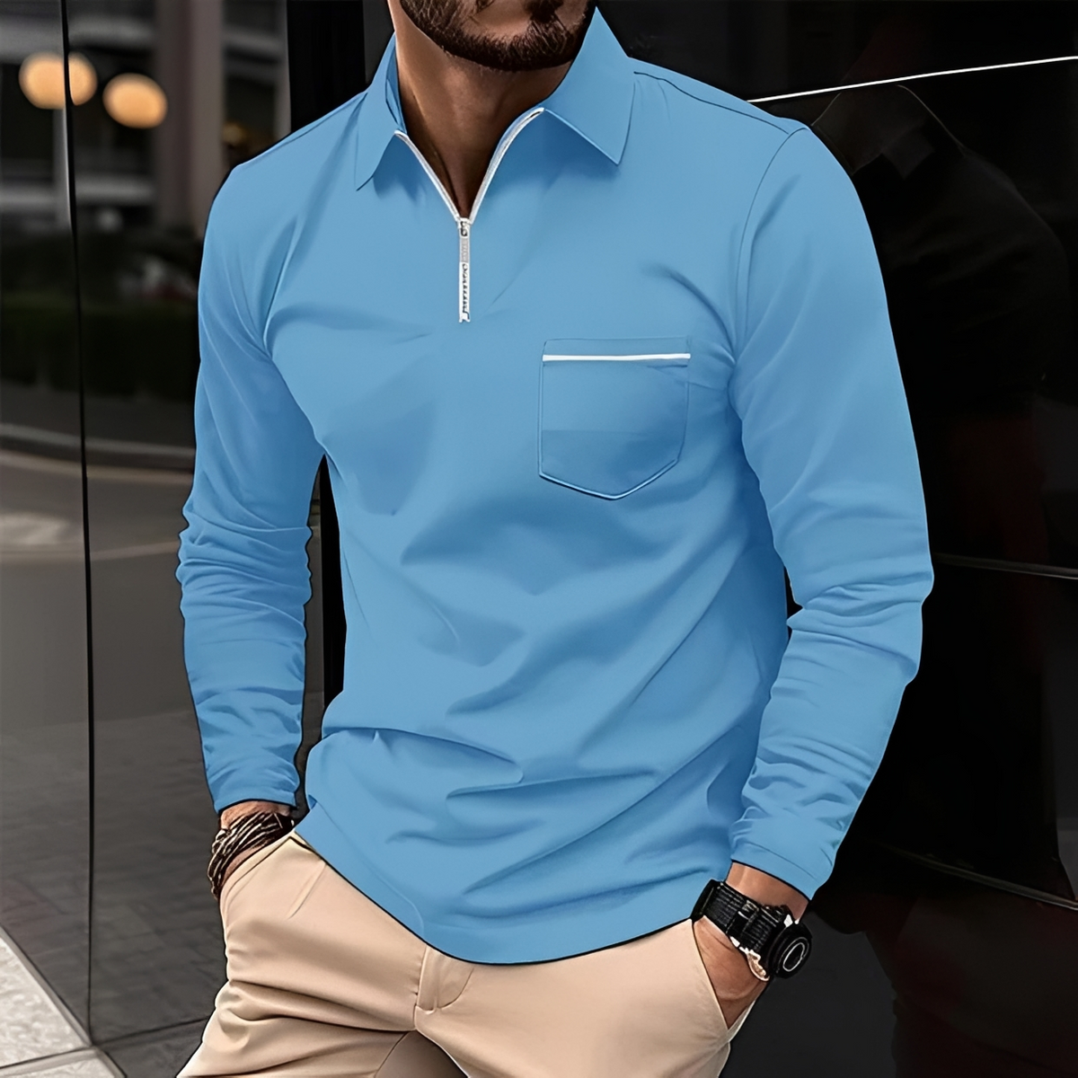 Romeo - Klassisches und gemütliches Langarmshirt