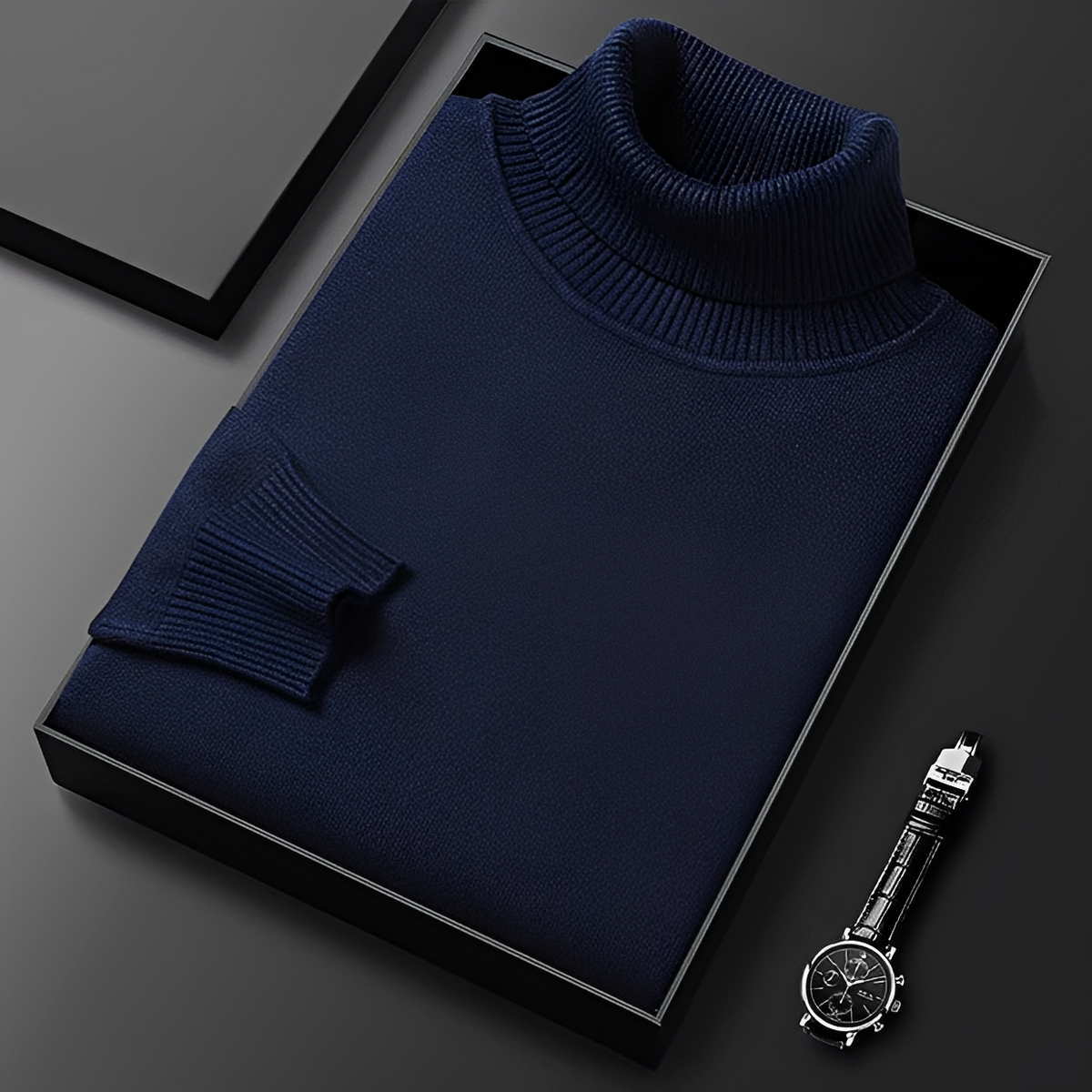 Patrick - Eleganter und bequemer Rollkragenpullover