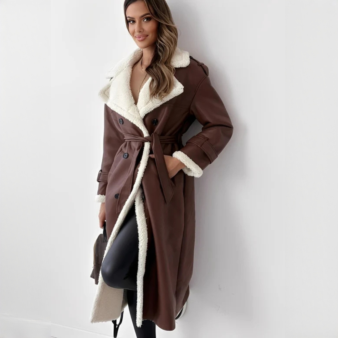 Sally - Eleganter und wärmender langer Mantel