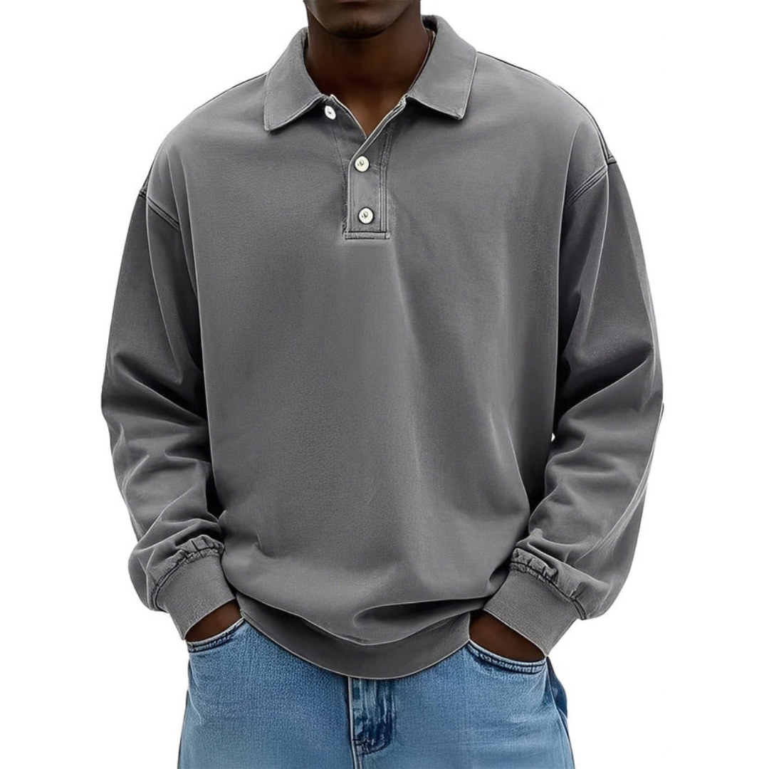 Clayton - Zeitloses und bequemes Langarmshirt