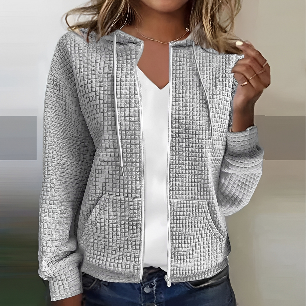 Kristel - Elegante Jacke mit Reißverschluss