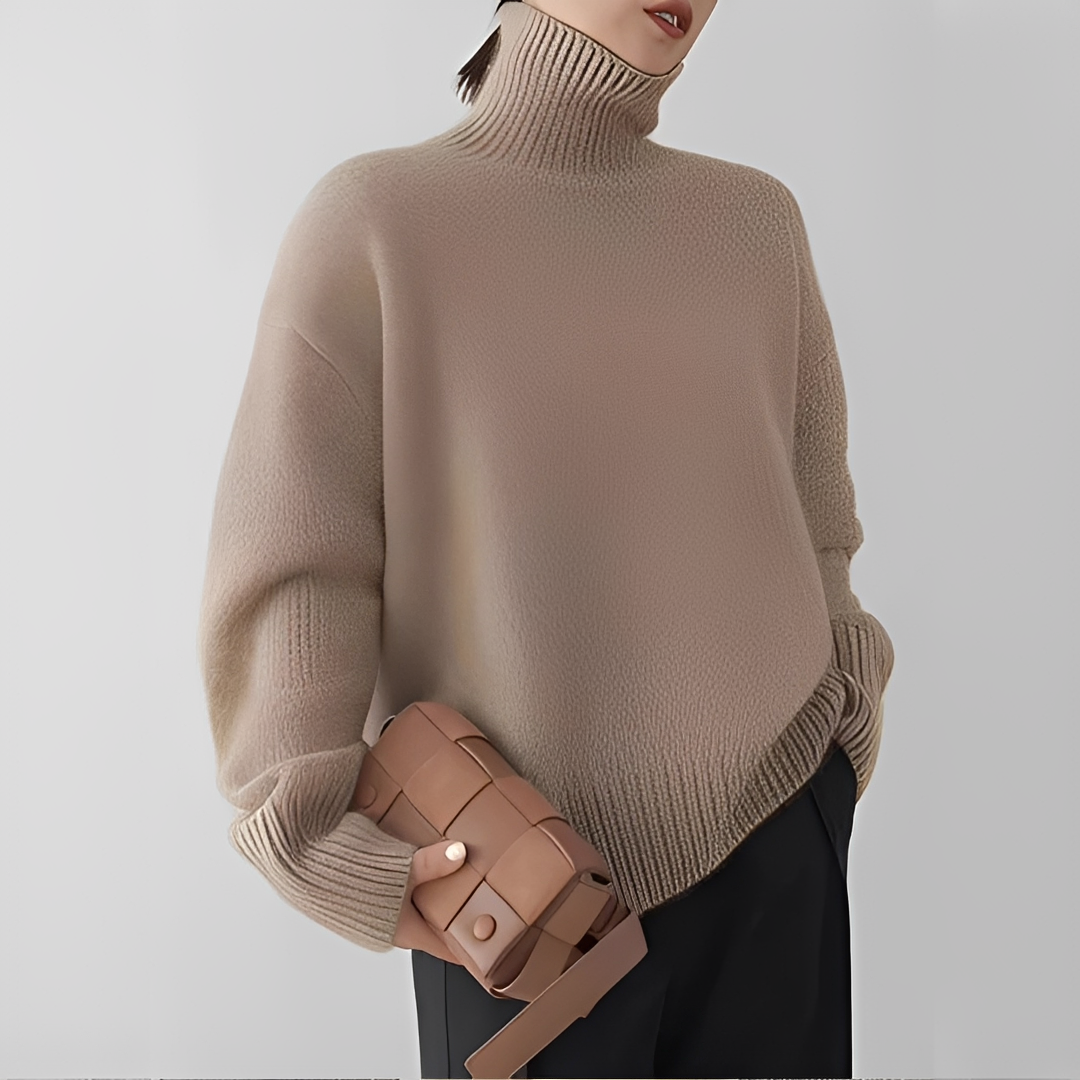 Adiene - Stilvoller und bequemer Rollkragenpullover