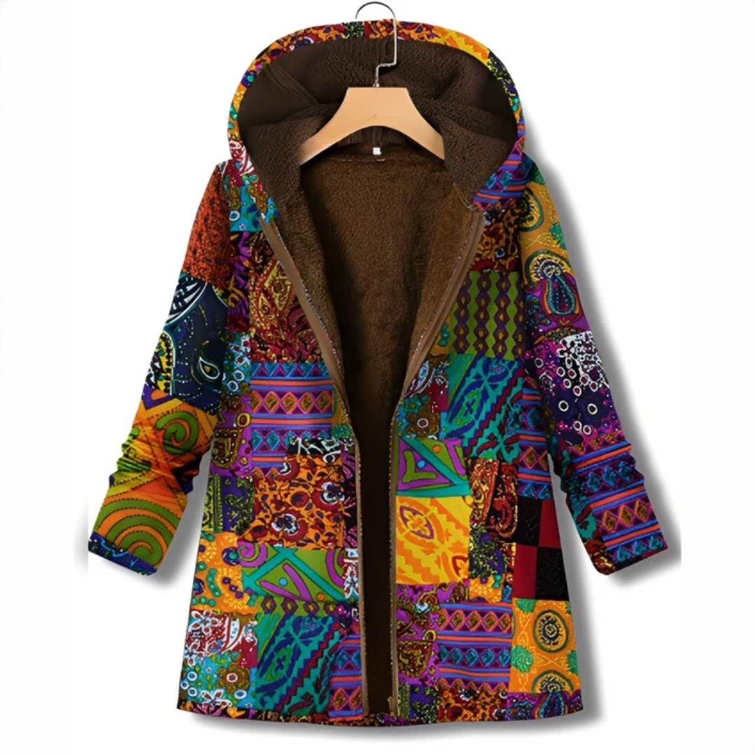 Jaslene - Klassische und komfortable Jacke mit Kapuze
