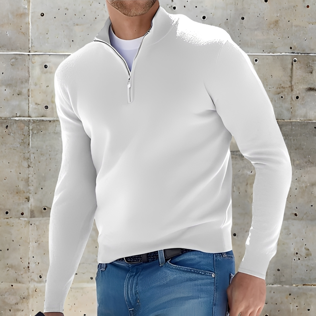 Tyries - Bequemer und kuscheliger Zipper-Pullover