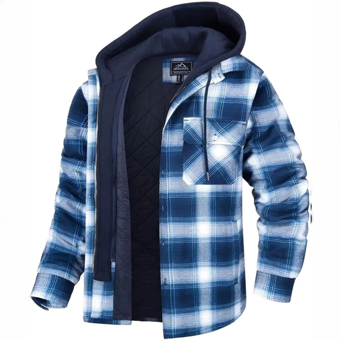 Cole - Bequeme Karo-Jacke