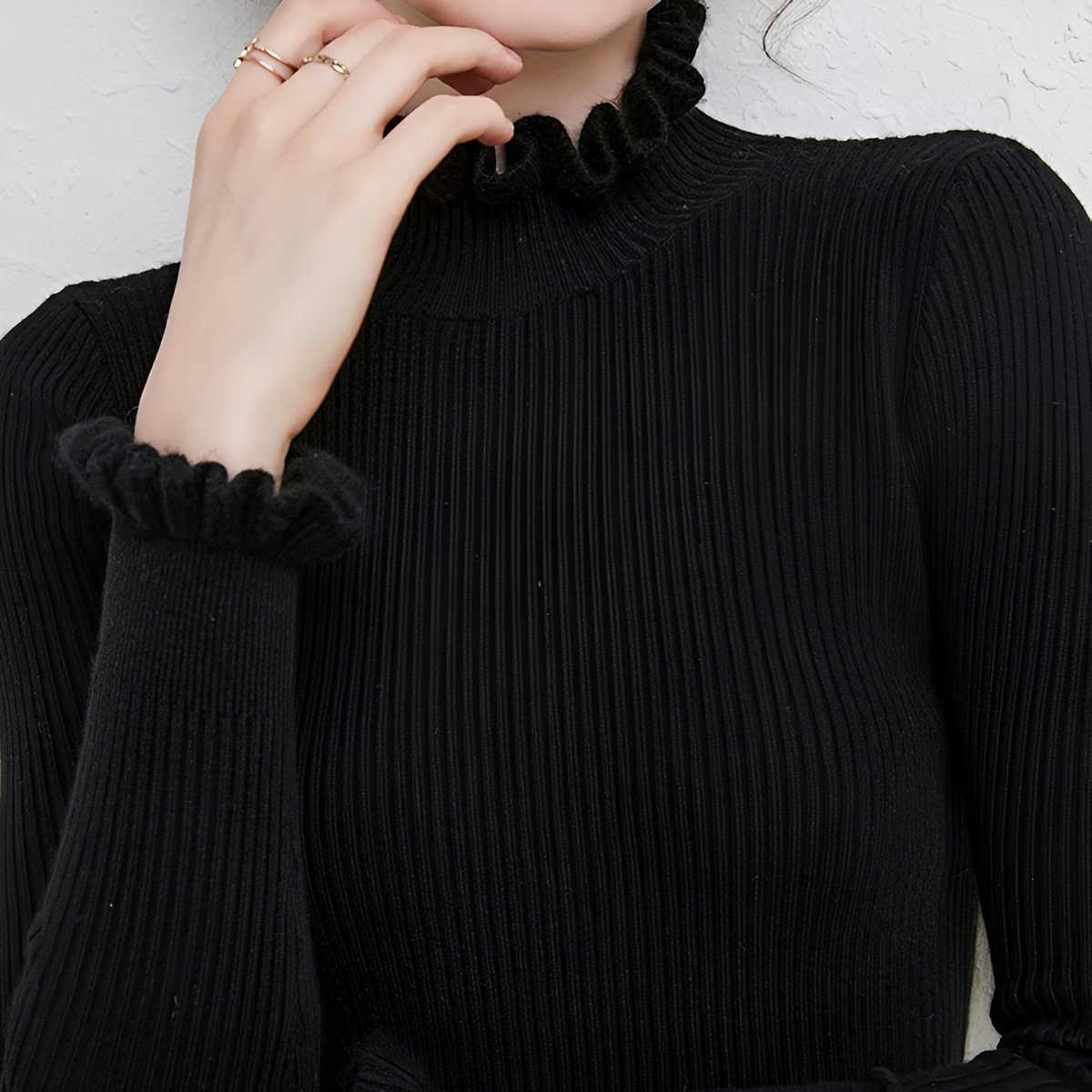 Alva - Eleganter und gemütlicher Rollkragenpullover