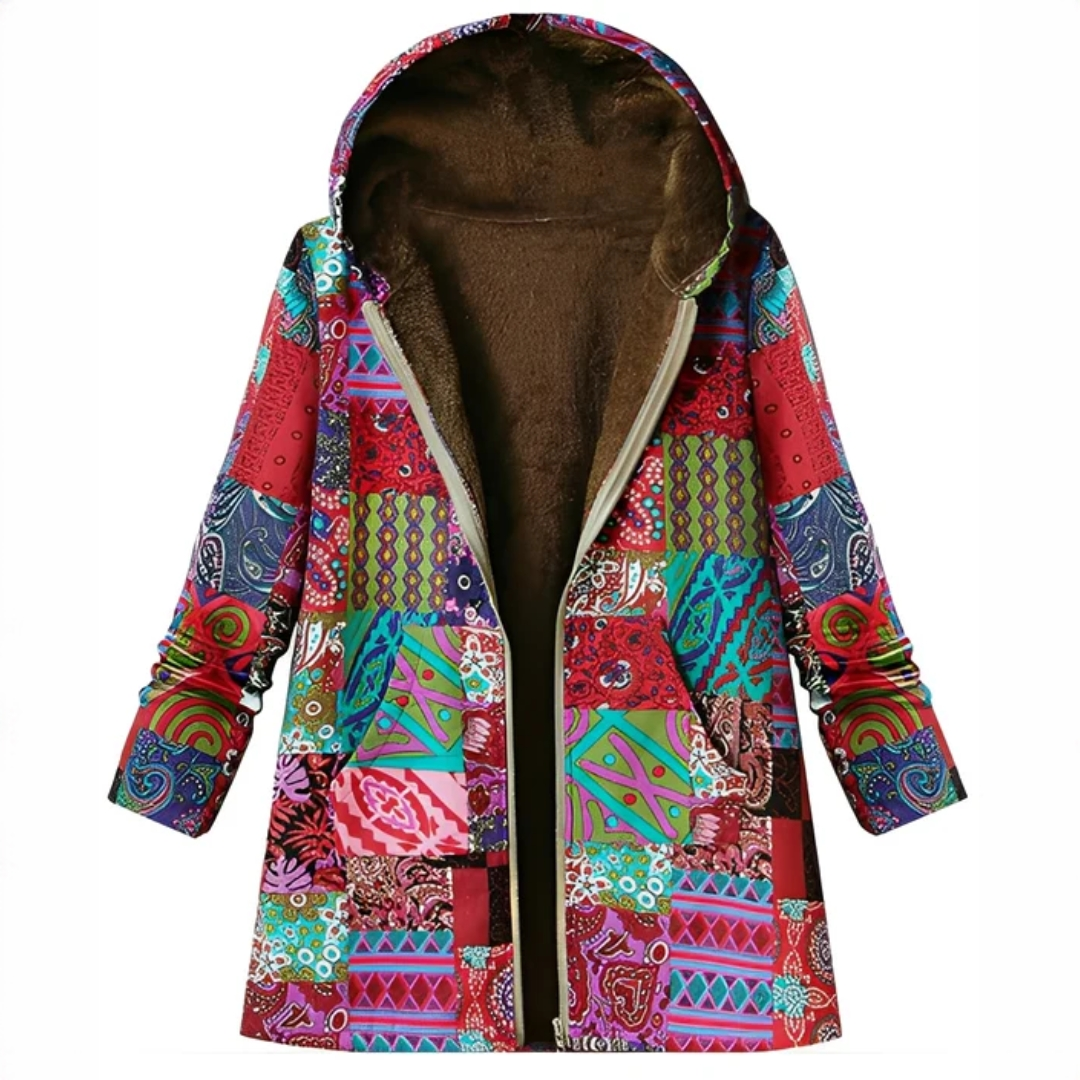 Jaslene - Klassische und komfortable Jacke mit Kapuze