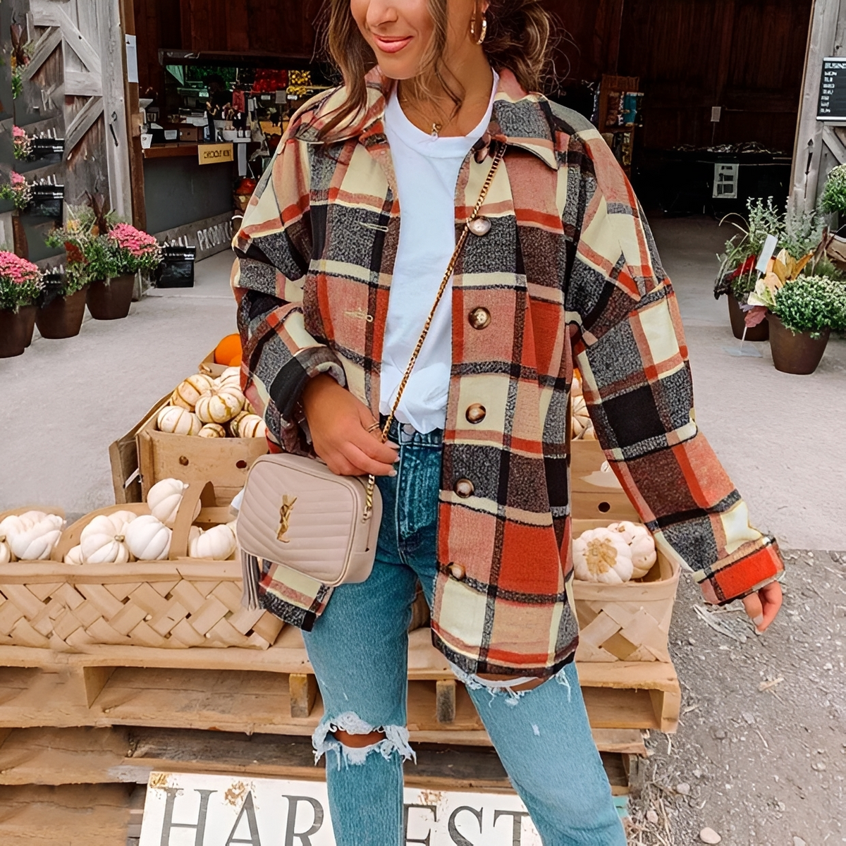 Anna - Stilvolles und gemütliches Oversize-Hemd