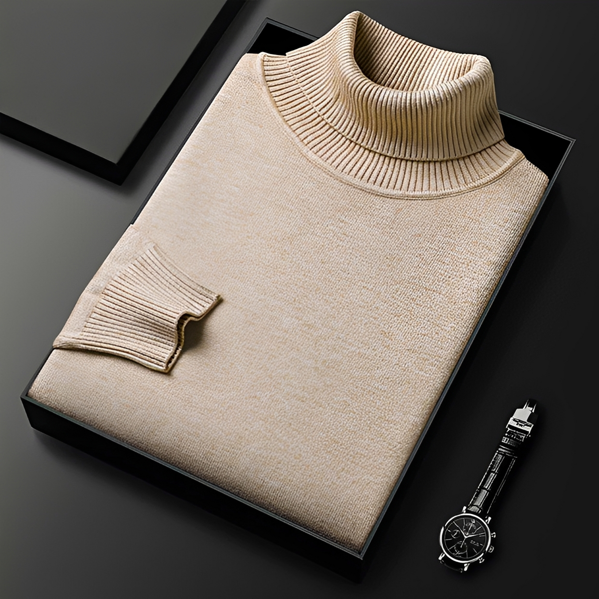 Patrick - Eleganter und bequemer Rollkragenpullover