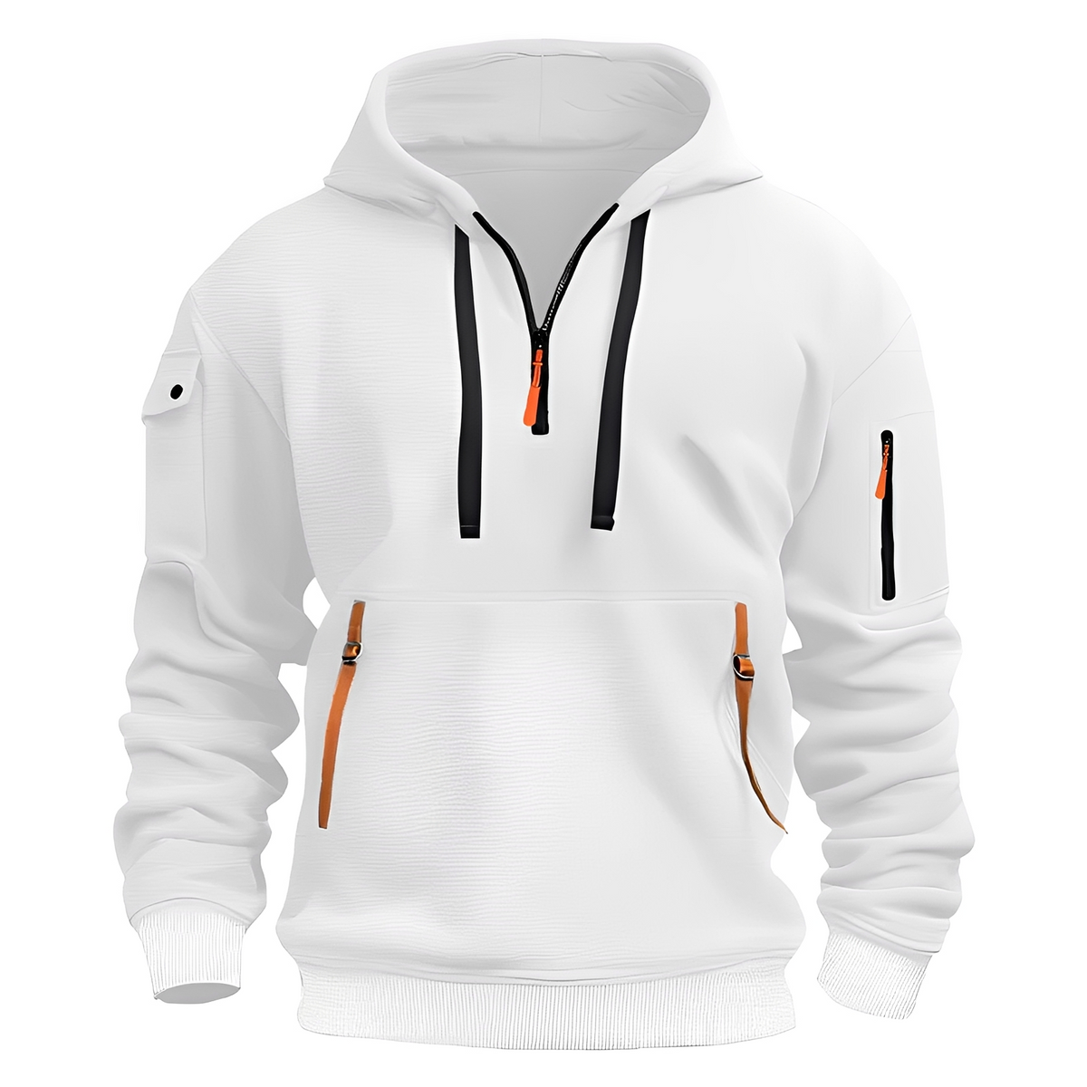 Norton - Strapazierfähiger Hoodie mit halbem Zipper