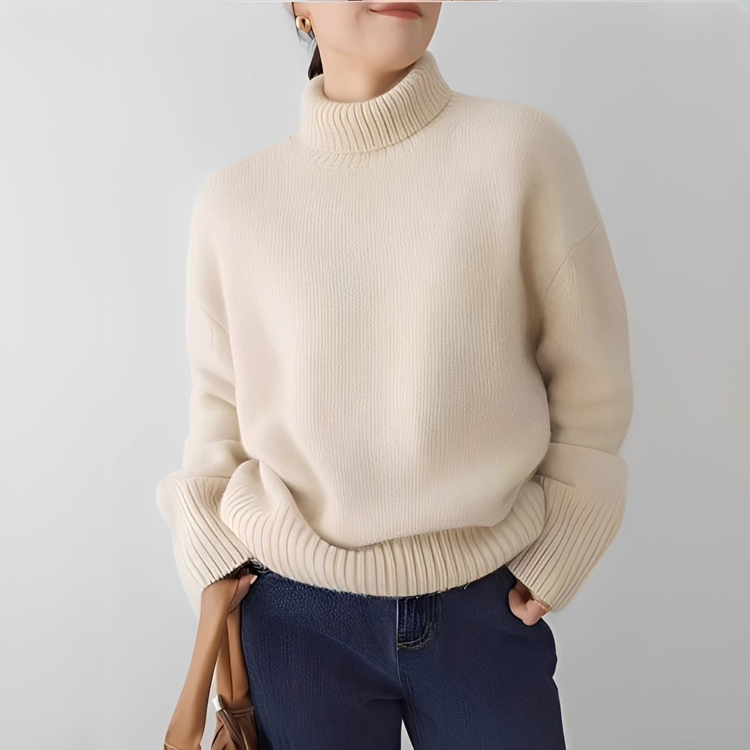 Adiene - Stilvoller und bequemer Rollkragenpullover