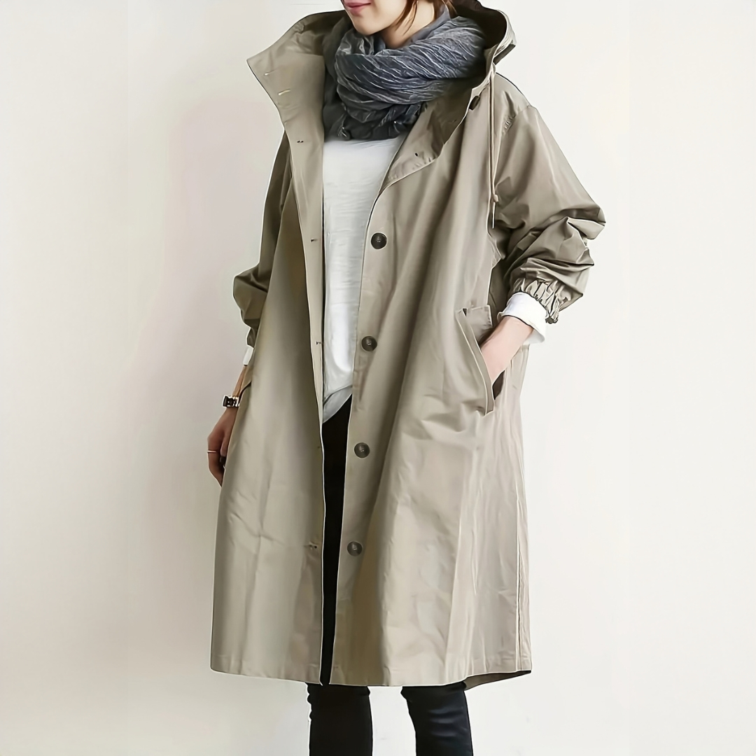 Evy - Eleganter und zeitgemäßer Regenmantel