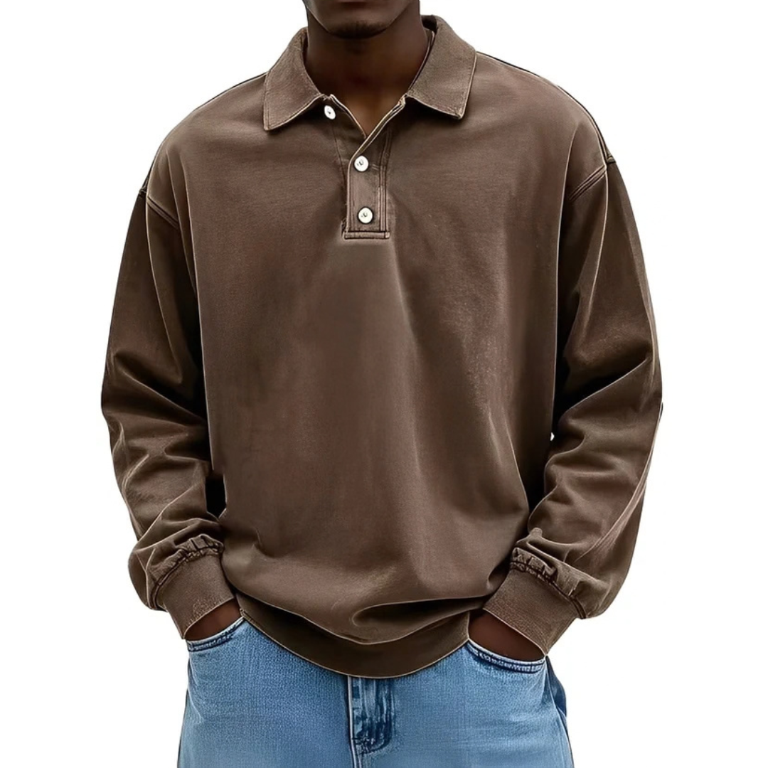 Clayton - Zeitloses und bequemes Langarmshirt