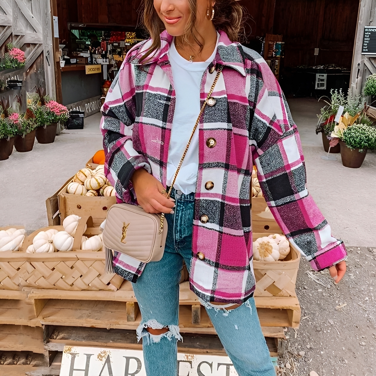 Anna - Stilvolles und gemütliches Oversize-Hemd
