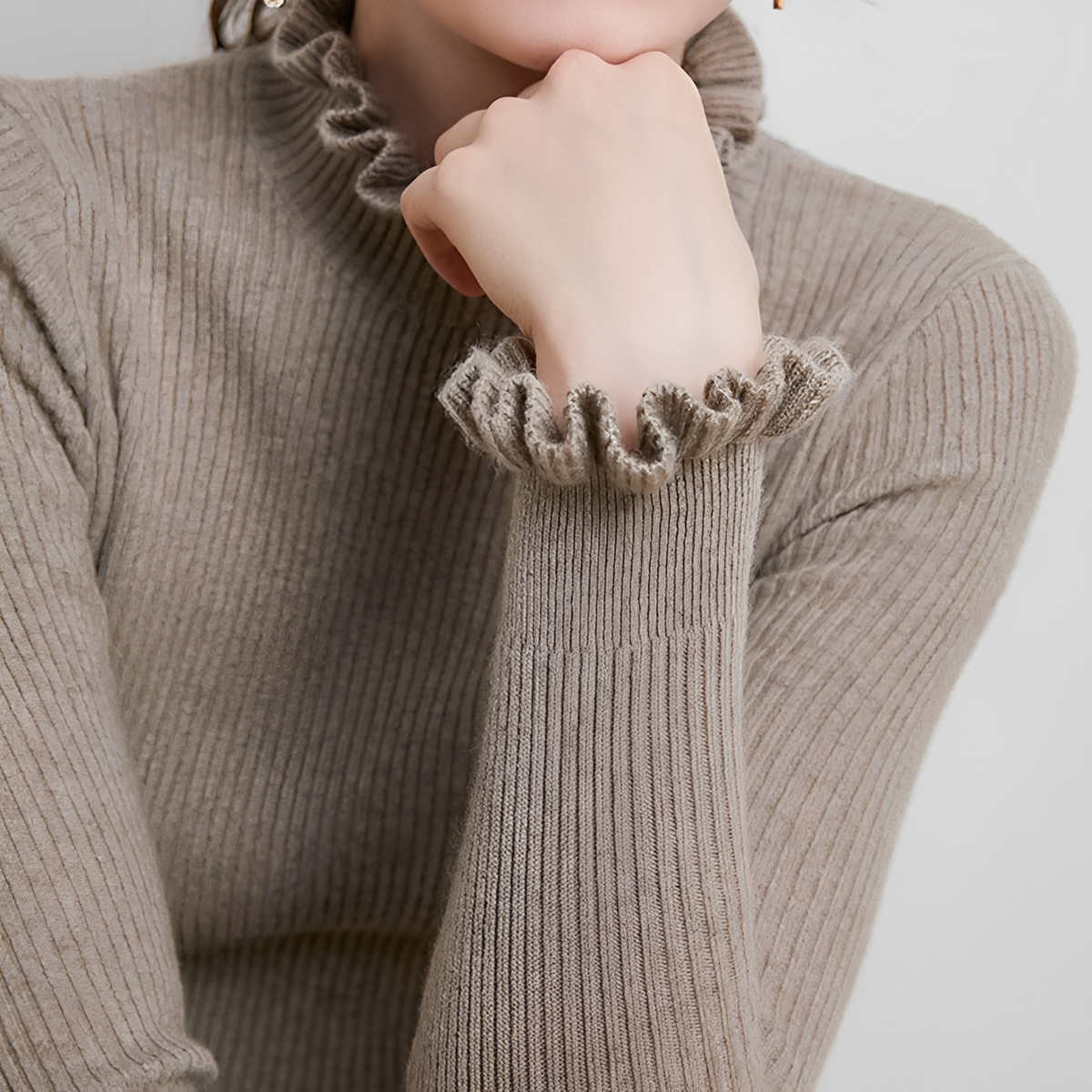 Alva - Eleganter und gemütlicher Rollkragenpullover