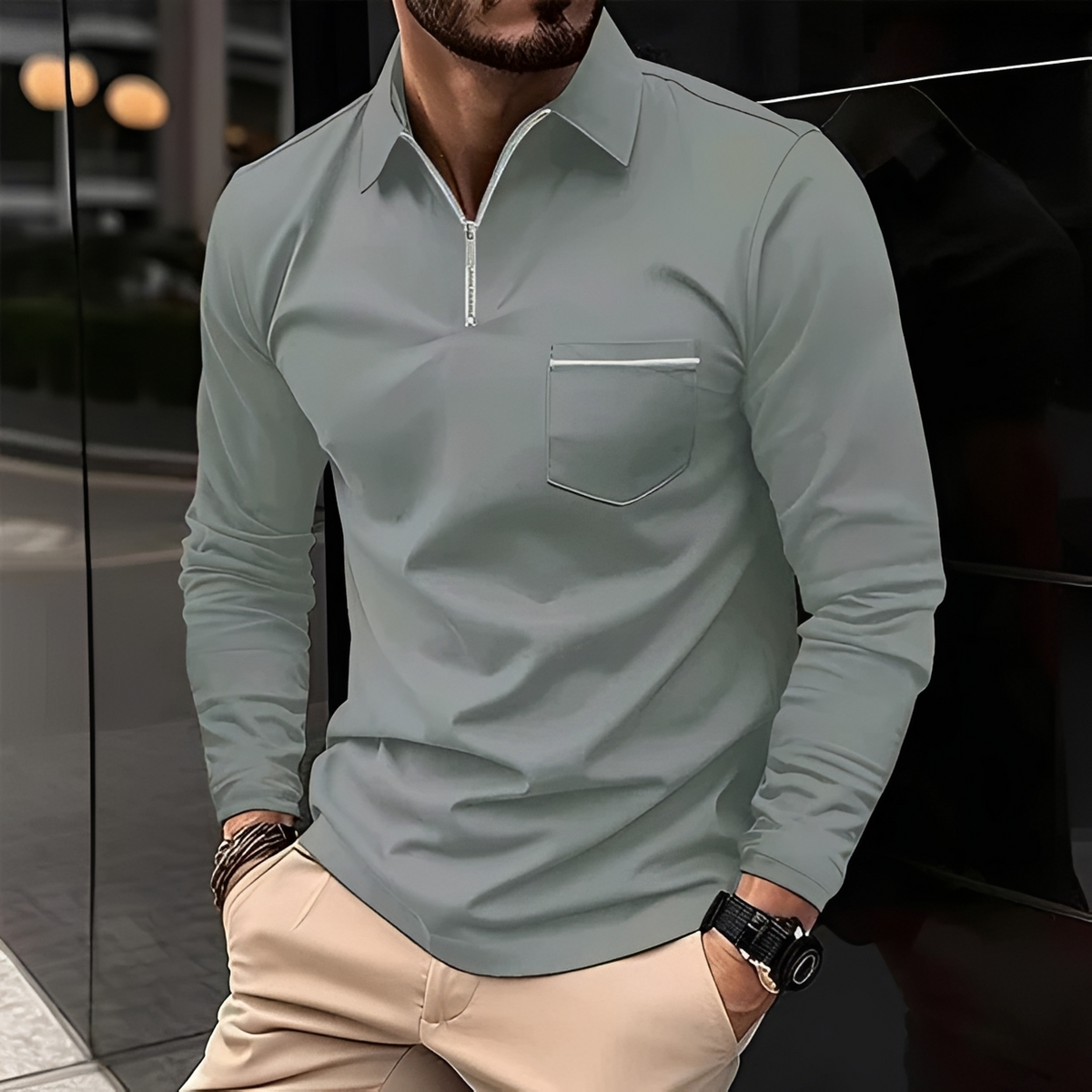 Romeo - Klassisches und gemütliches Langarmshirt