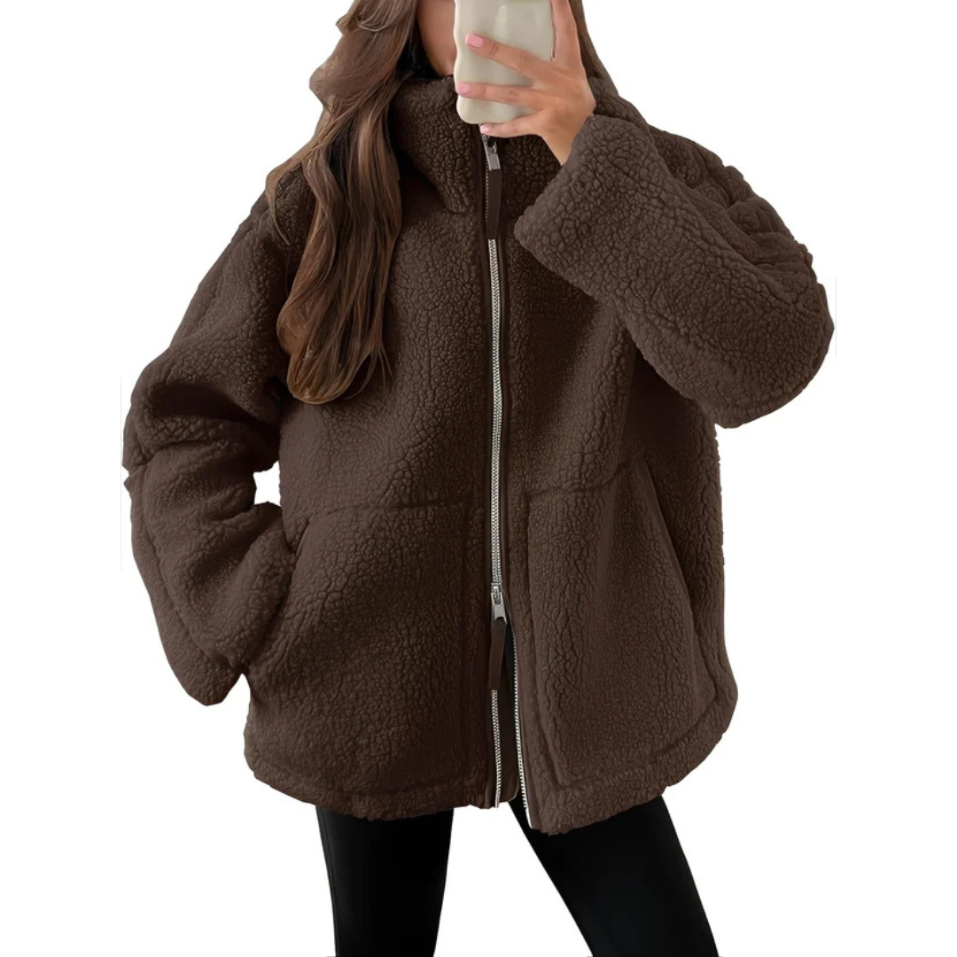 Rowena - Stylische Reißverschlussjacke für Wärme