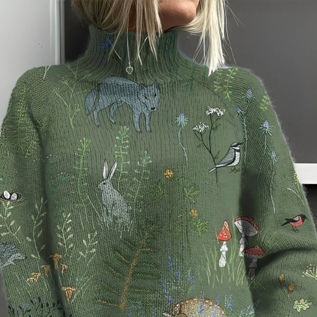 Amy - Stilvoller und moderner Rollkragenpullover