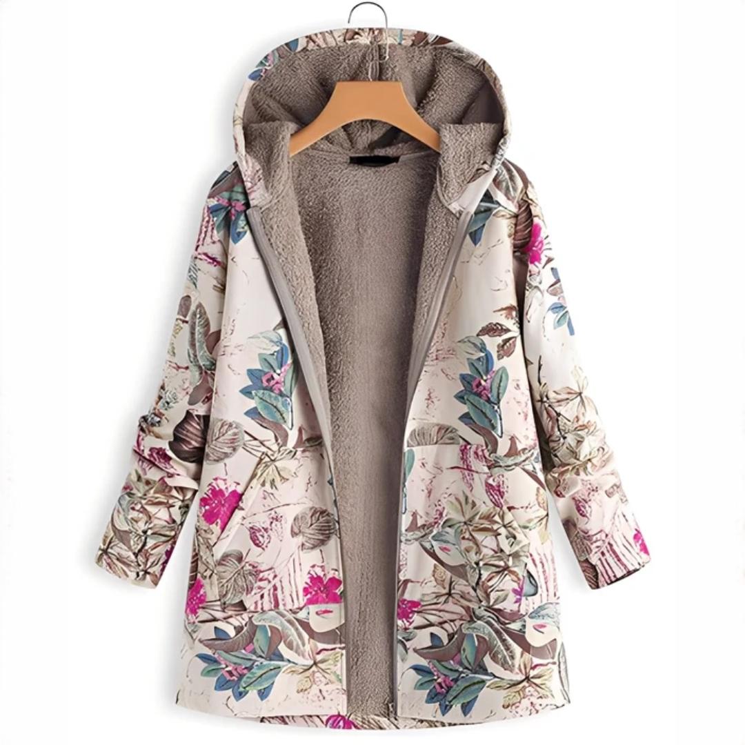 Jaslene - Klassische und komfortable Jacke mit Kapuze
