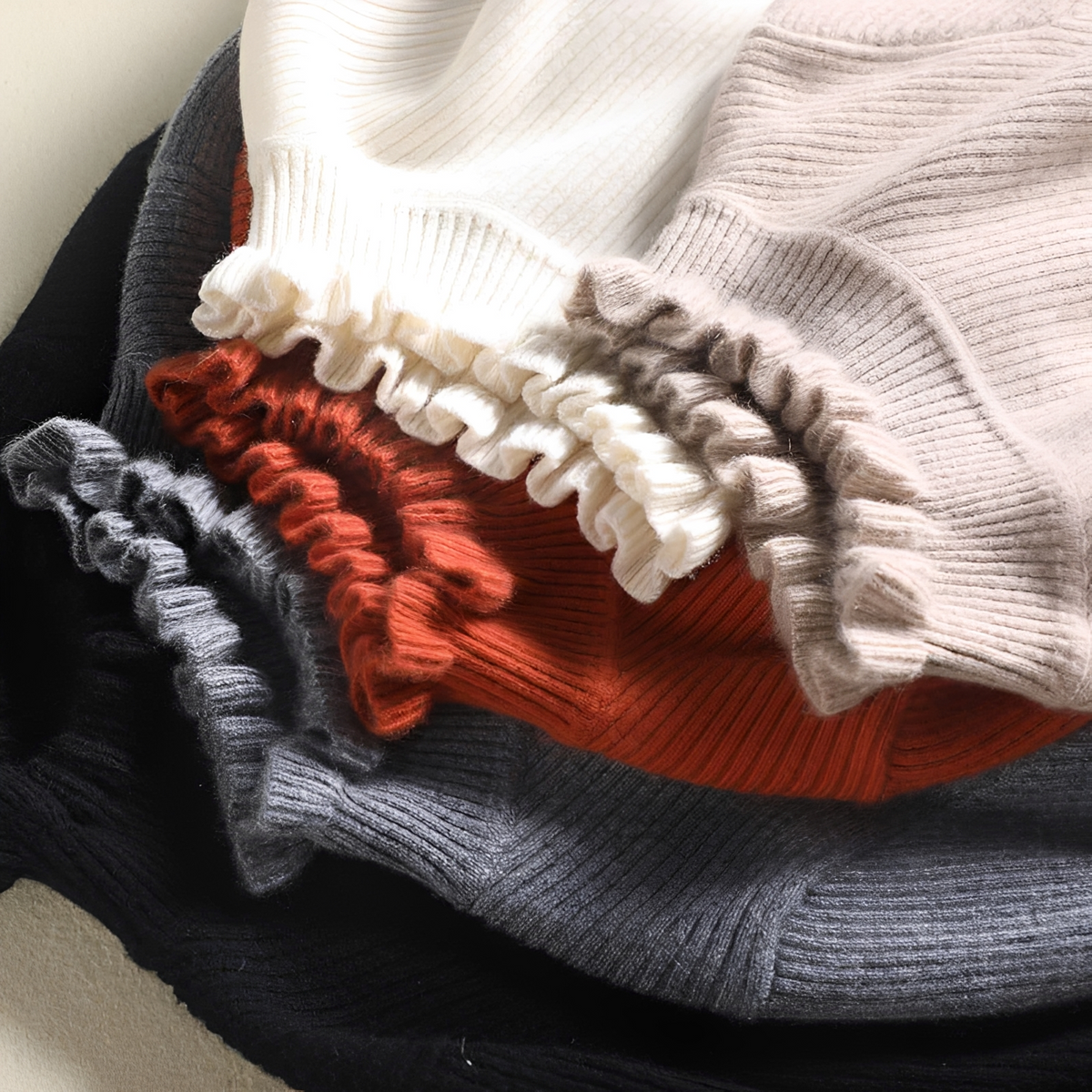 Alva - Eleganter und gemütlicher Rollkragenpullover