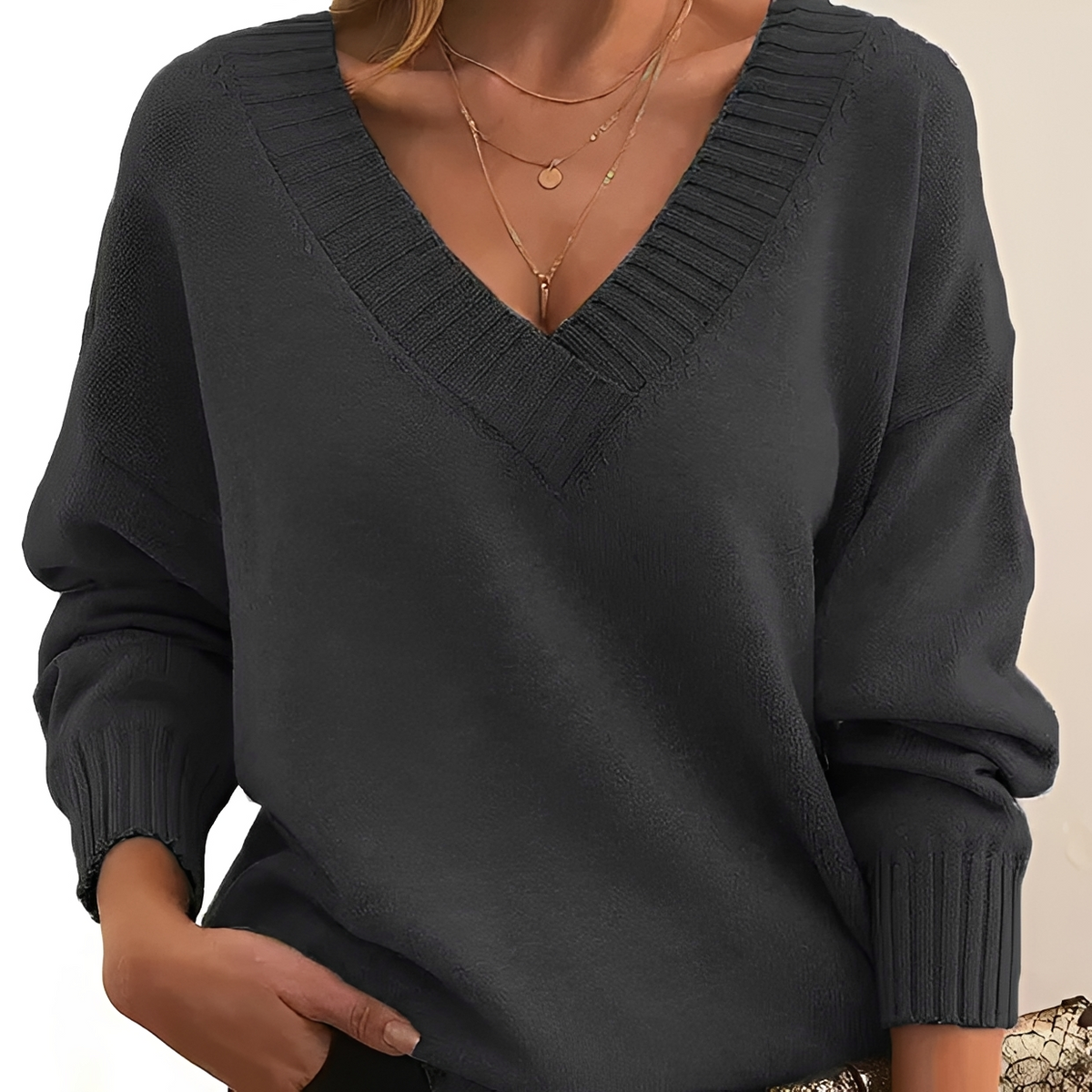 Helga - Bequemer Pullover im zeitlosen Design