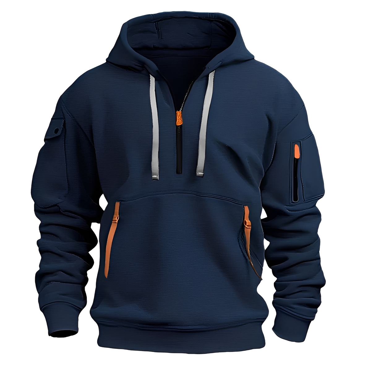 Norton - Strapazierfähiger Hoodie mit halbem Zipper