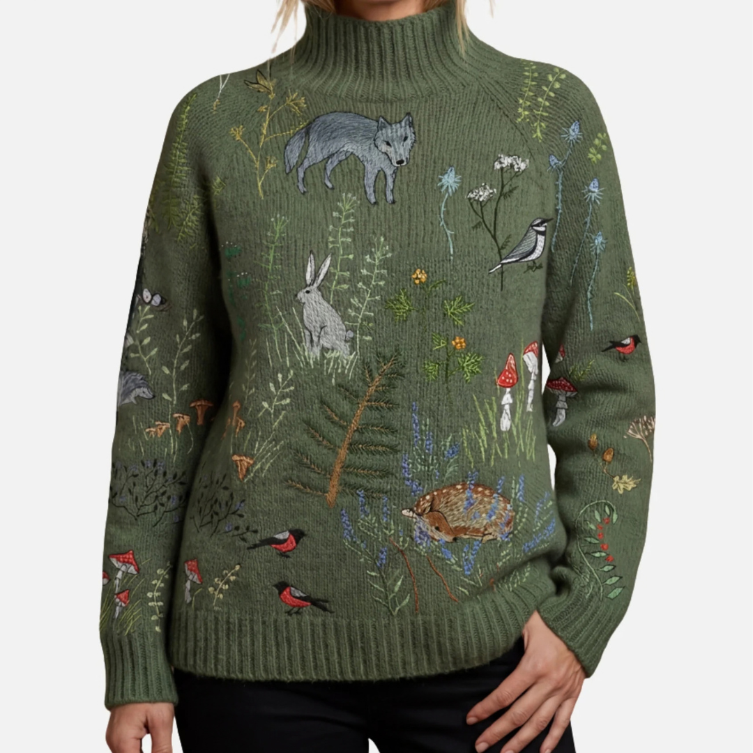 Amy - Stilvoller und moderner Rollkragenpullover