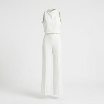 Almerra - Ärmelloser Jumpsuit mit weitem Bein für Damen