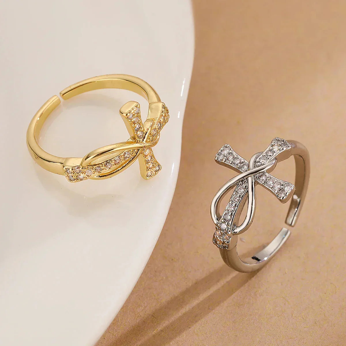Eliane – Christlicher Kreuzring für Frauen