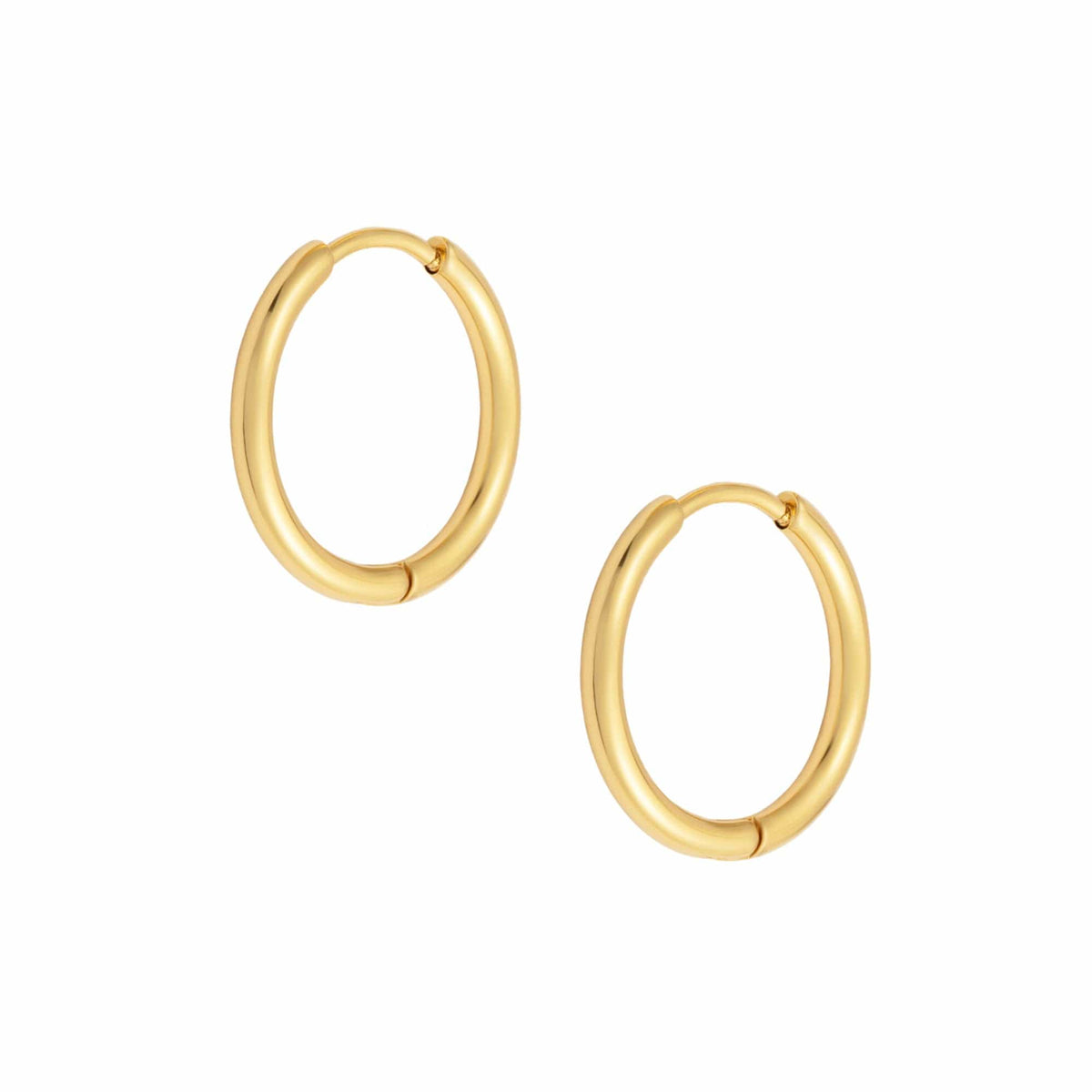 Celia – Stilvolle goldene Creolen