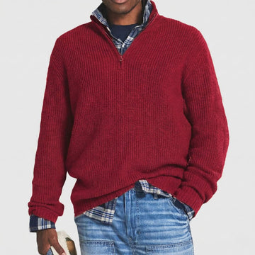 Constantine - Eleganter Herrenpullover mit Zipper