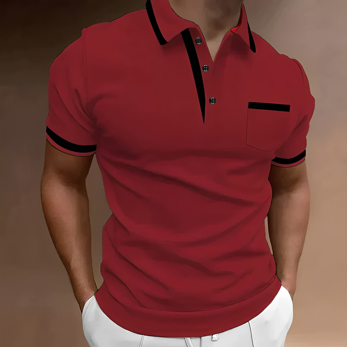Geover - Herren-Poloshirt mit kurzen Ärmeln für Bequemlichkeit