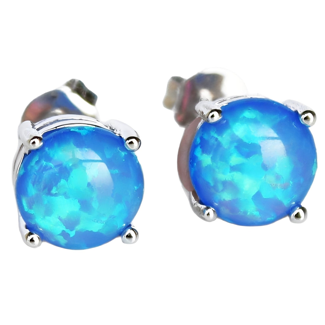 Camille – Stilvolle Ohrstecker mit Opal