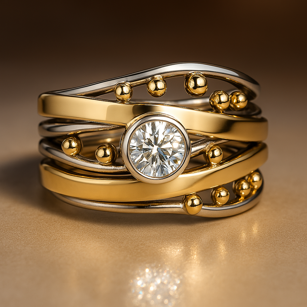 Dalia – Vintage-Ring mit eleganter Einfassung