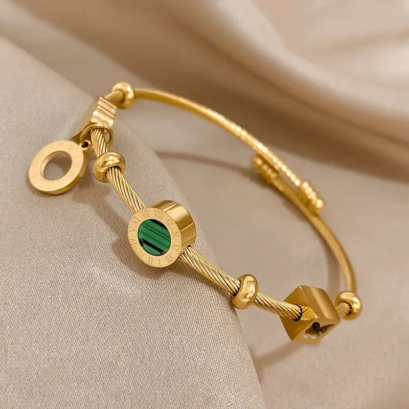 Rhian – Signaturarmband in Gold