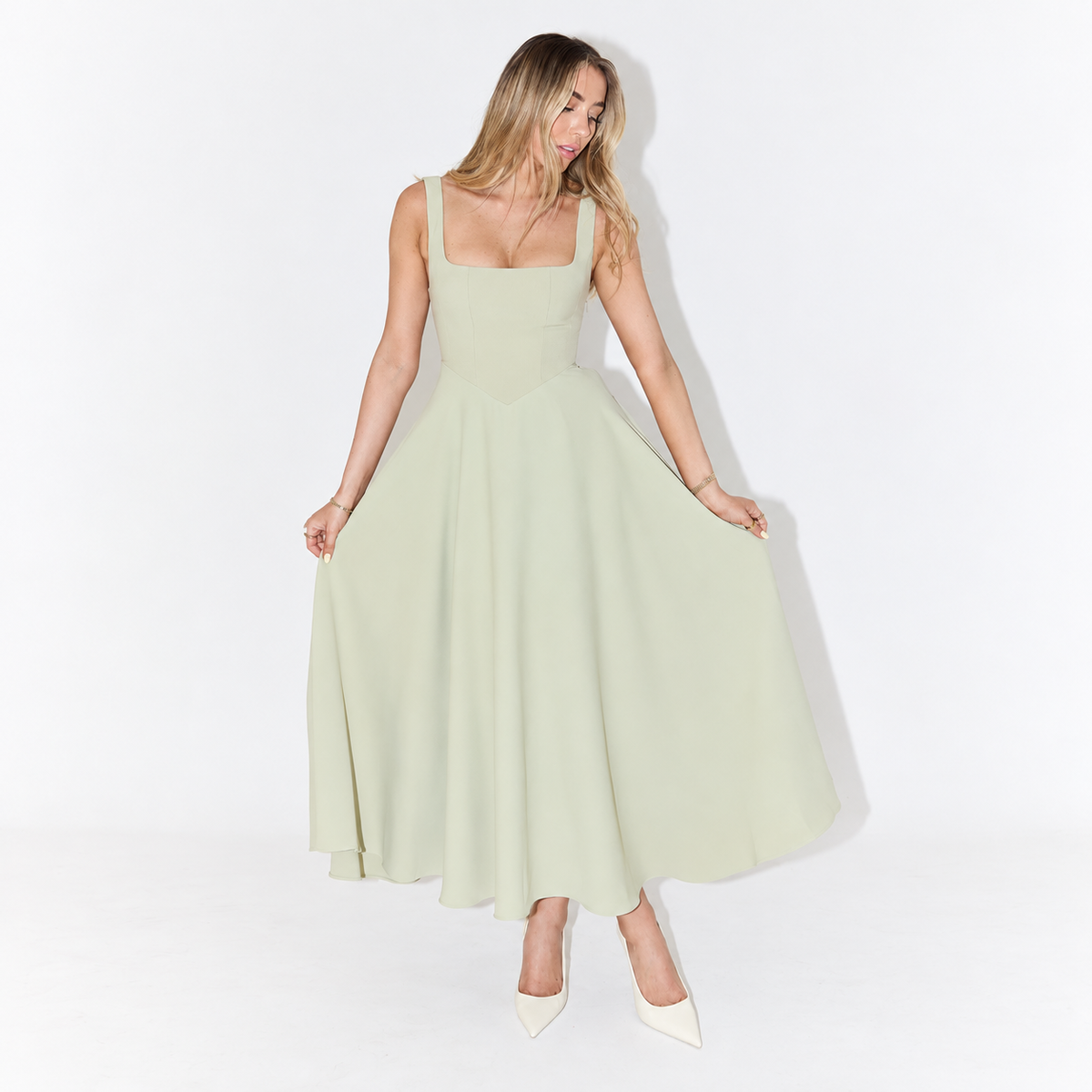 Melisandre - Midi Kleid Damen, Elegant & Vielseitig