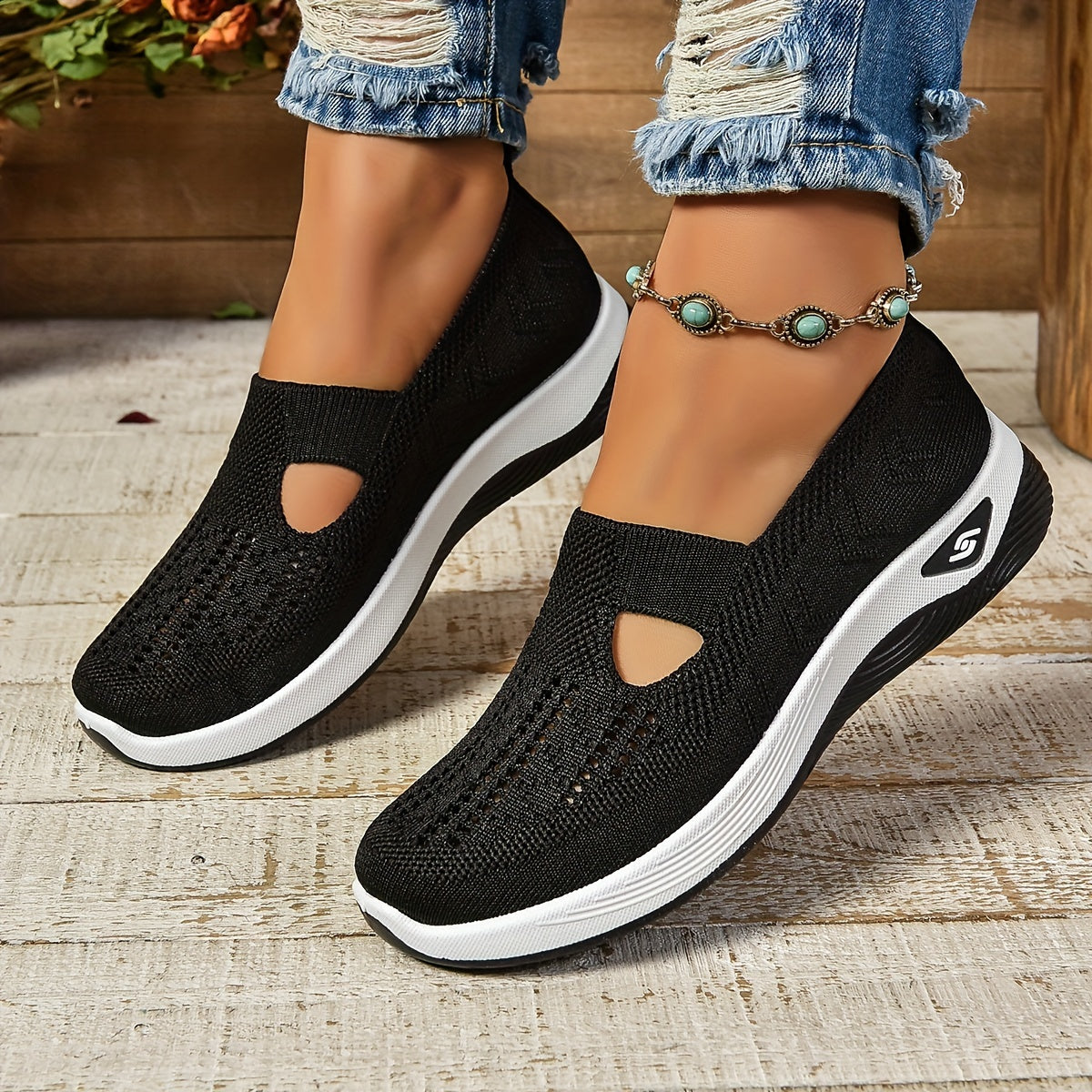 Beth – Damen orthopädische Sneakers mit bequemer Sohle