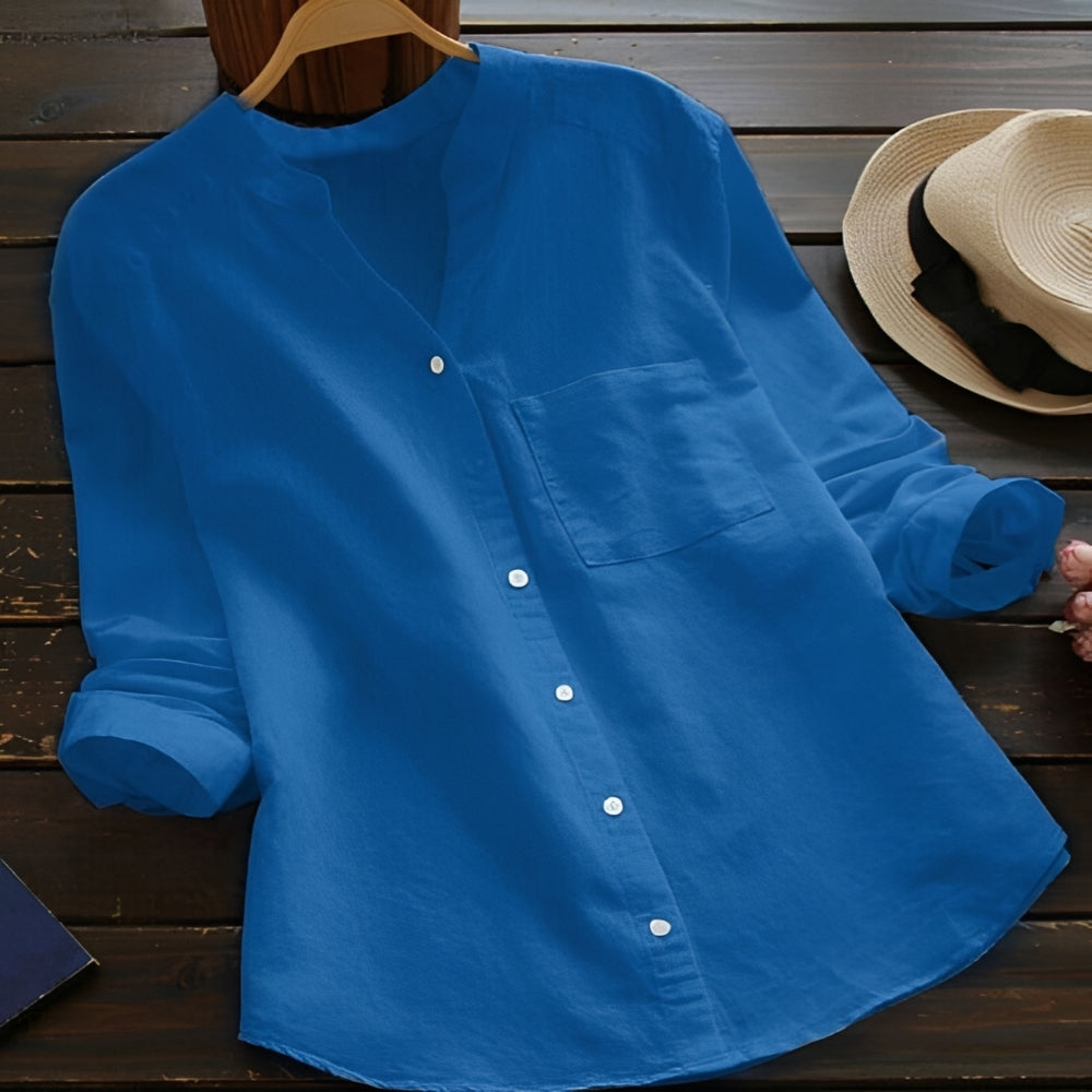 Venetia - Entspannte Bluse aus Komfortmaterial