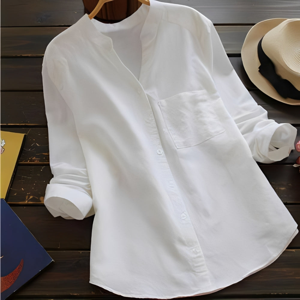 Venetia - Entspannte Bluse aus Komfortmaterial